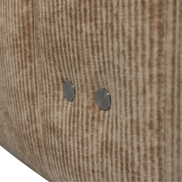 WOOOD Woood | Relaxfauteuil Hein rib lichtbruin