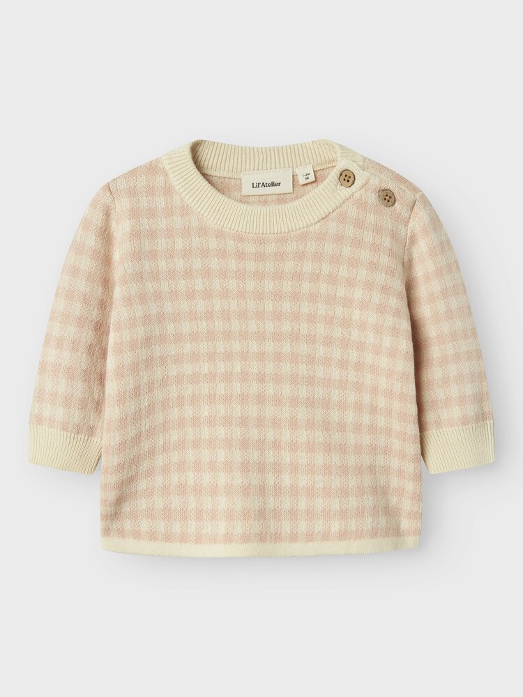 Lil Atelier Lil Atelier | Sweater Nadie cameo rose