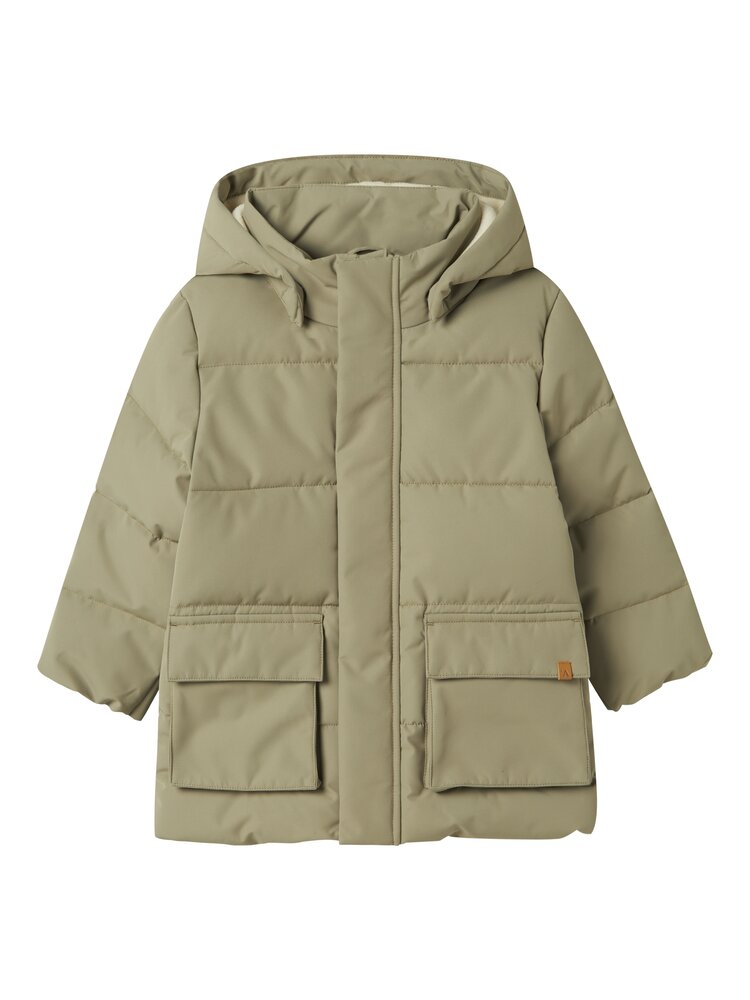Lil Atelier Lil Atelier | Winterjas Lamedow puffer groen