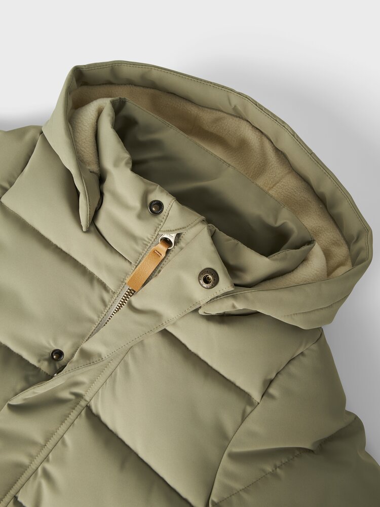 Lil Atelier Lil Atelier | Winterjas Lamedow puffer groen