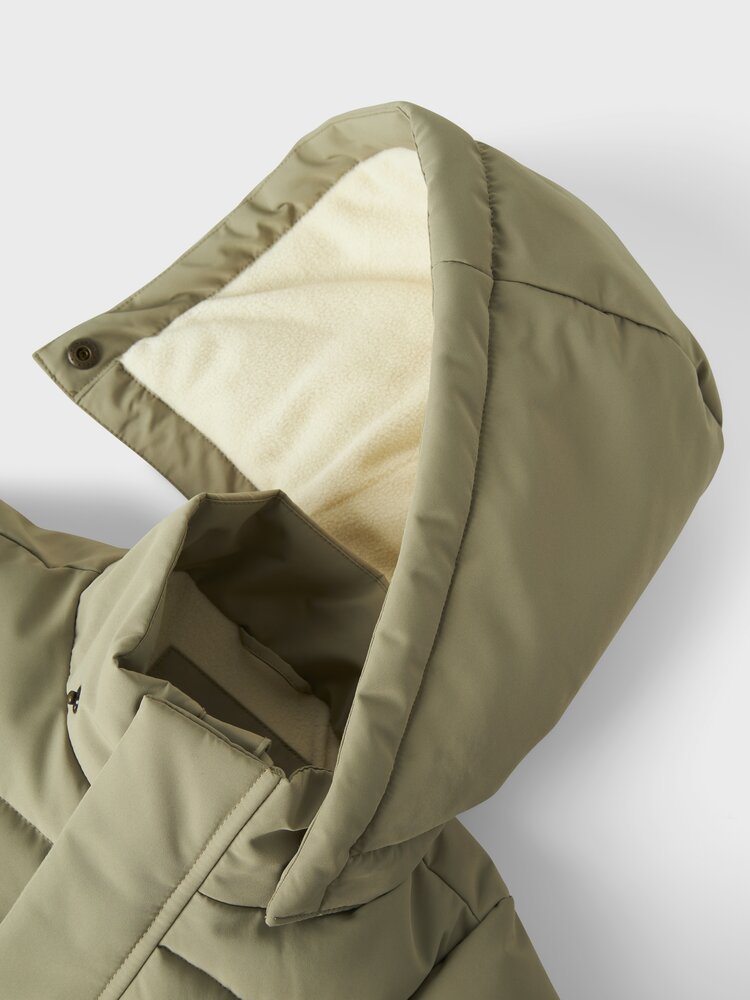 Lil Atelier Lil Atelier | Winterjas Lamedow puffer groen