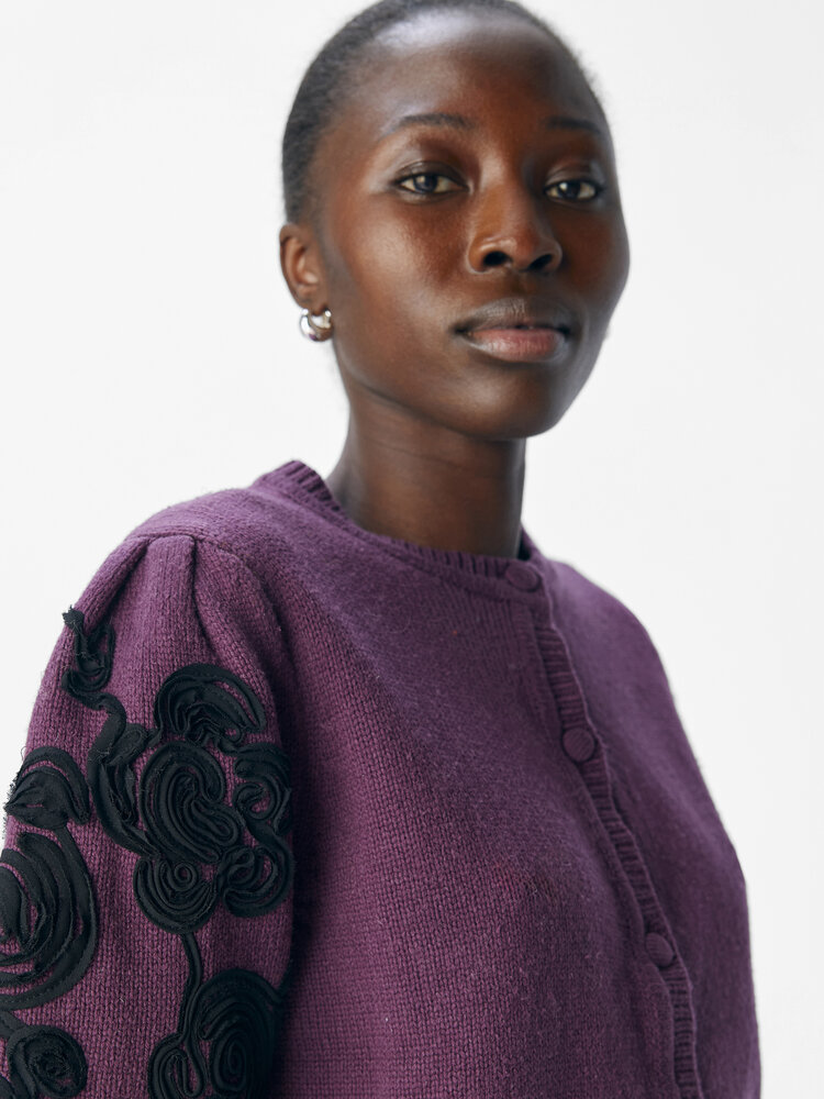 Object Object | Top Jane mauve wine