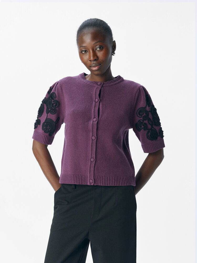 Object Object | Top Jane mauve wine