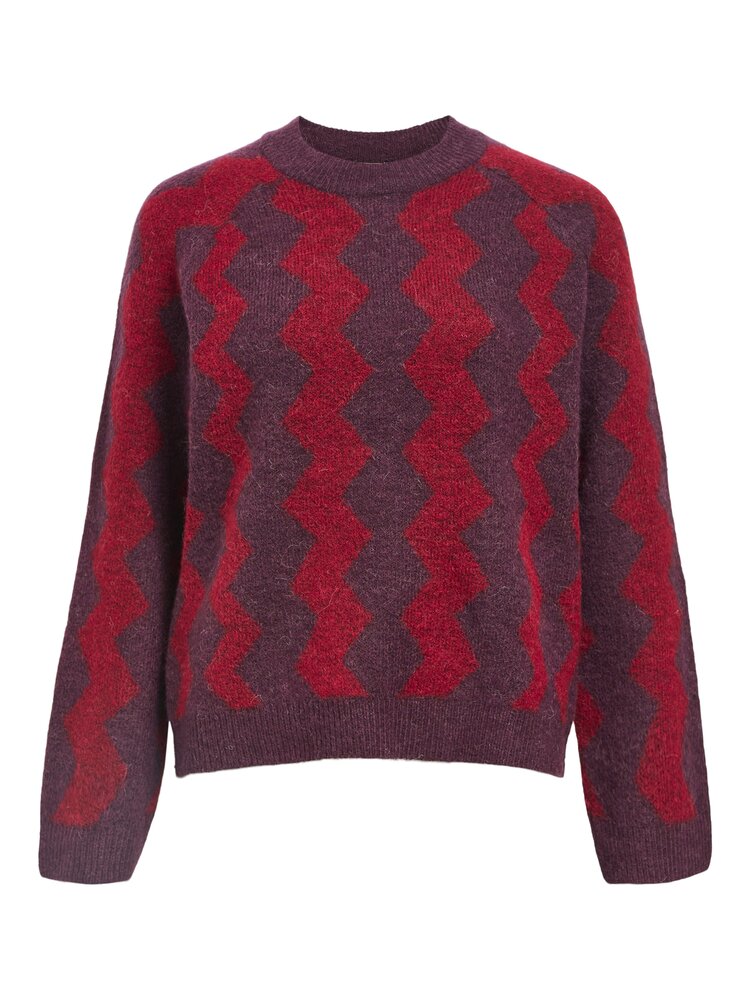 Object Object | Sweater Diana mauve wine