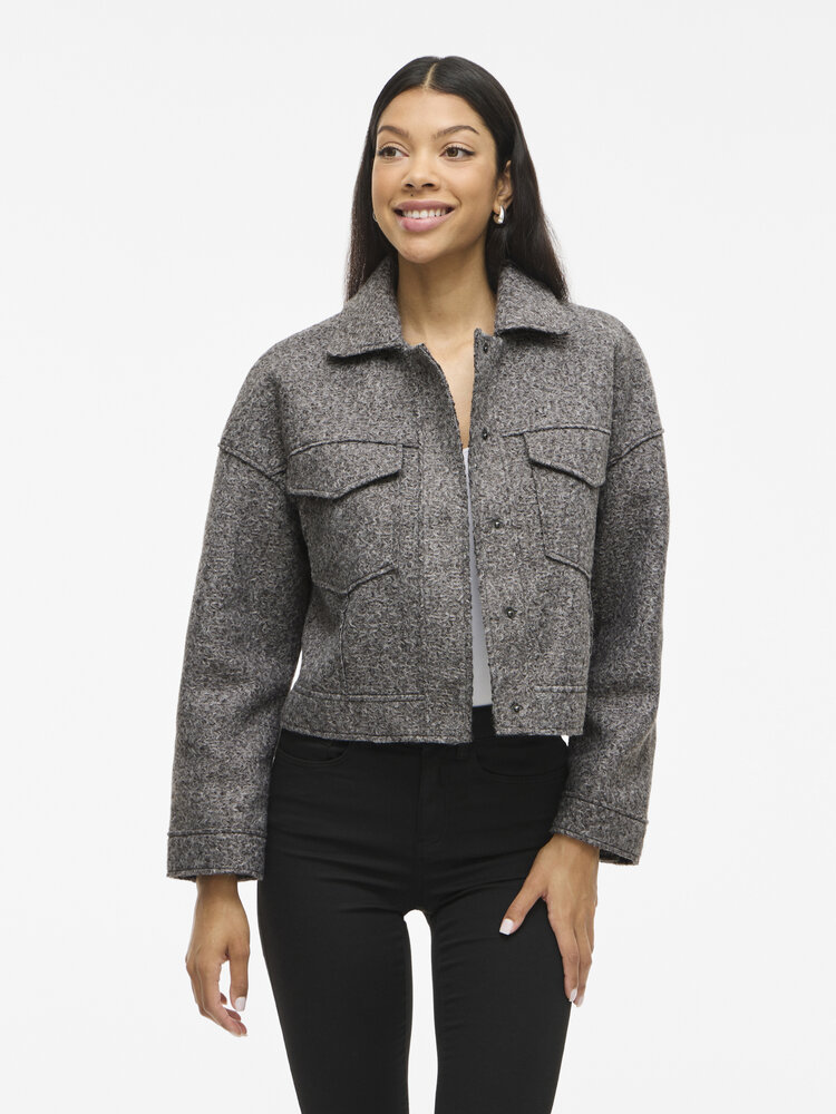 Vila Vila | Jas franca medium grey