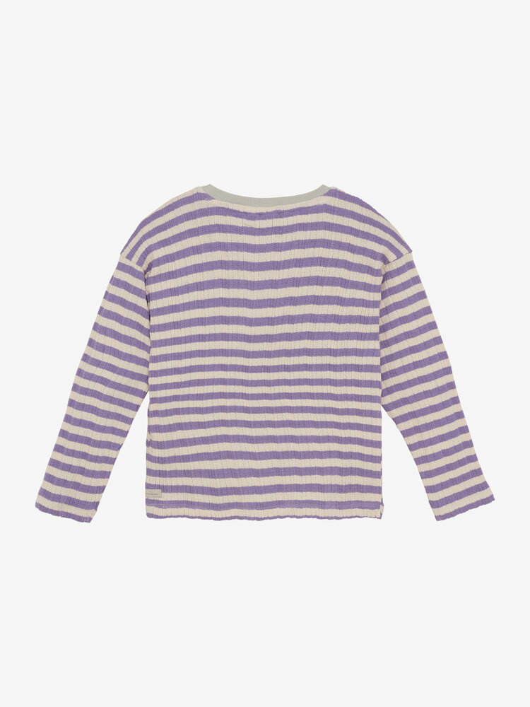 Daily7 Daily7 | Longsleeve stripe lila
