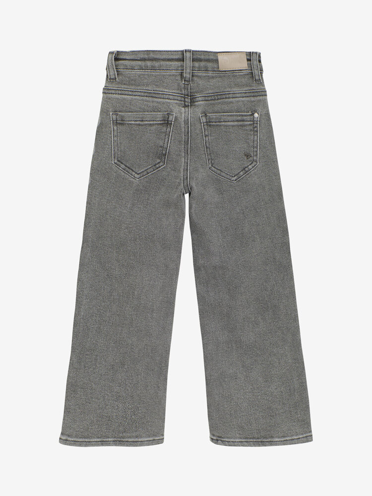 Daily7 Daily7 | Jeans wide hartjes denim grey