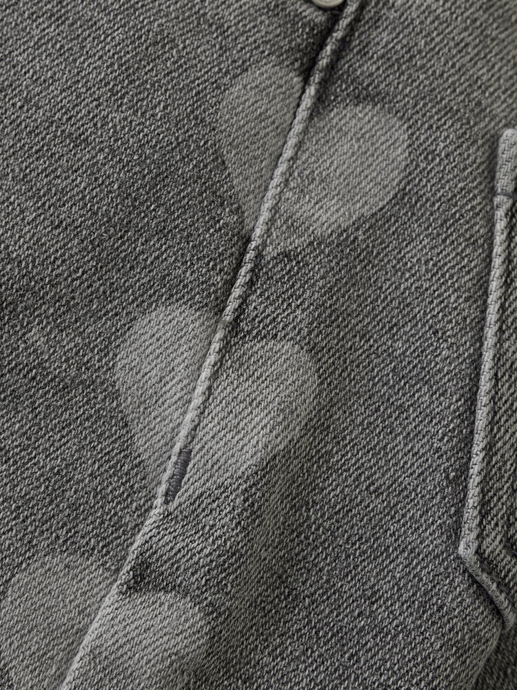 Daily7 Daily7 | Jeans wide hartjes denim grey