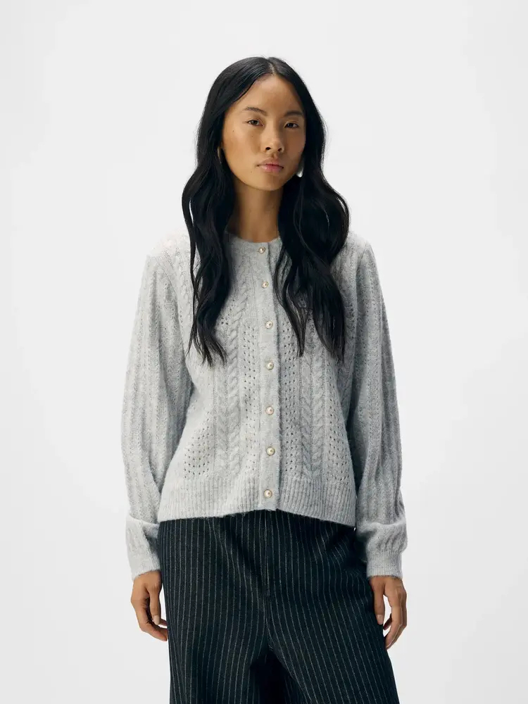 Object Object | Vest Flora light grey NOOS