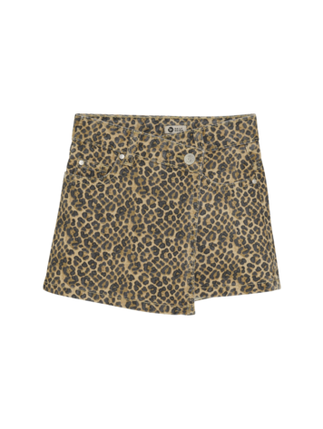 Daily7 Daily7 | Skort Leopard latte sand