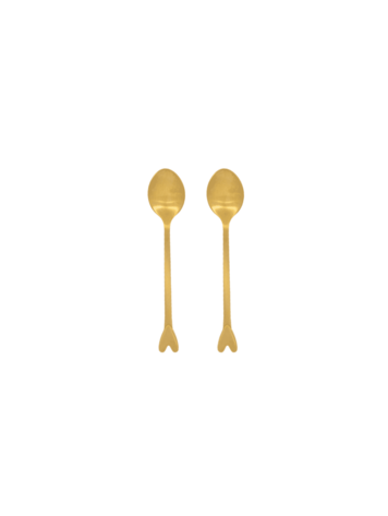 Zusss Zusss | Lepels hartje goud - set van 2