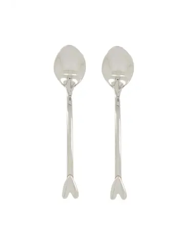 Zusss Zusss | Lepels hartje zilver - set van 2