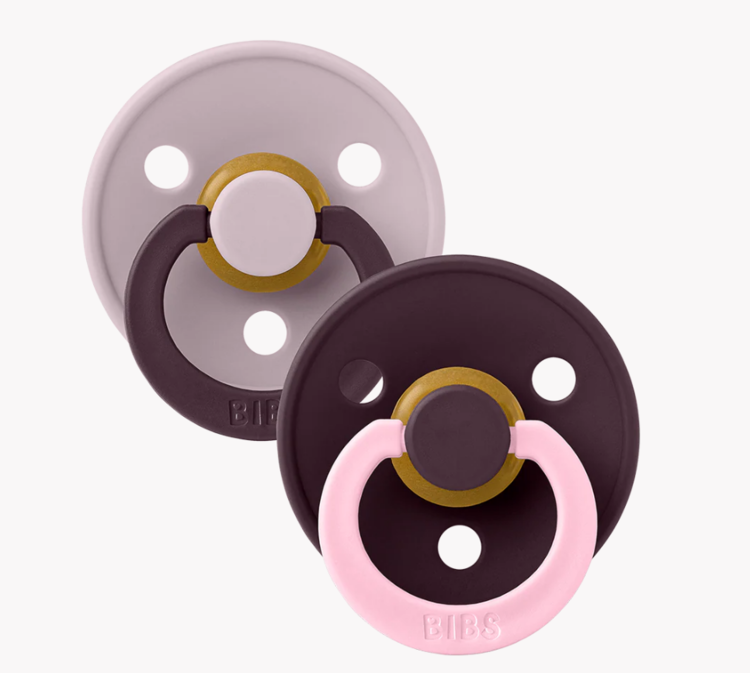 Bibs Bibs | Speen round set2 fusion lilac plum