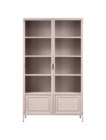 WOOOD Woood | Vitrinekast XL Ronja soft pink