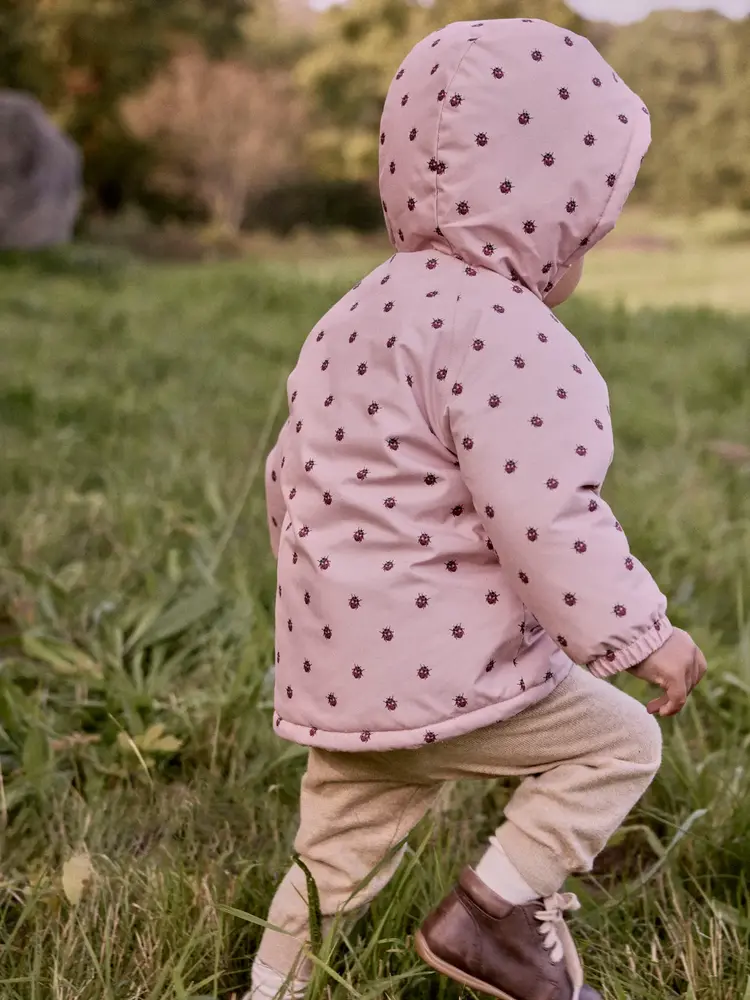 Lil Atelier Lil Atelier | Winterjas Lasnow lieveheersbeestjes