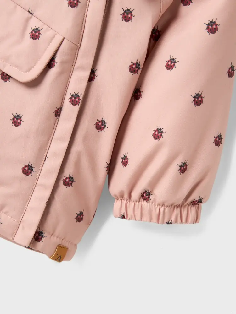 Lil Atelier Lil Atelier | Winterjas Lasnow lieveheersbeestjes