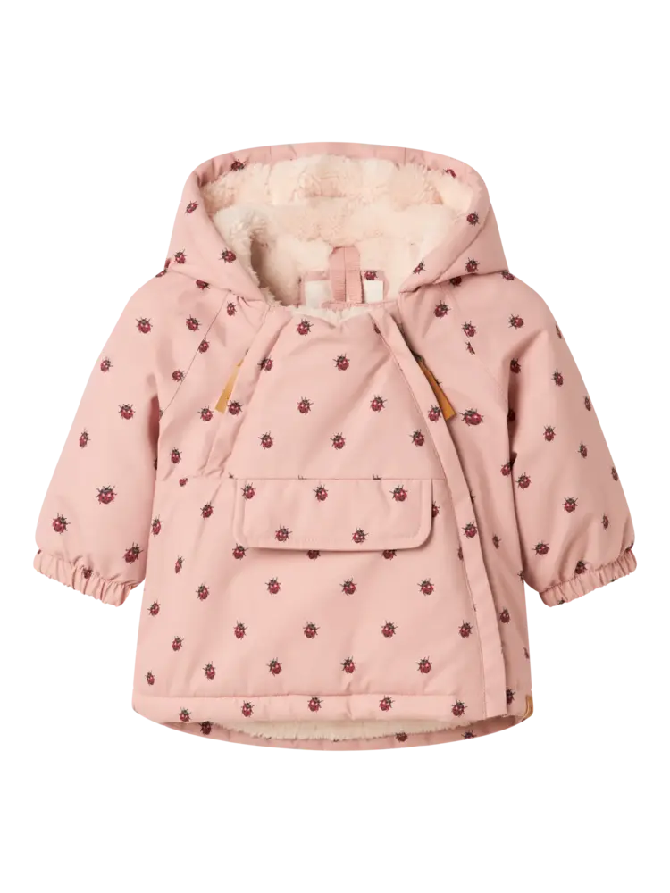 Lil Atelier Lil Atelier | Winterjas Lasnow lieveheersbeestjes