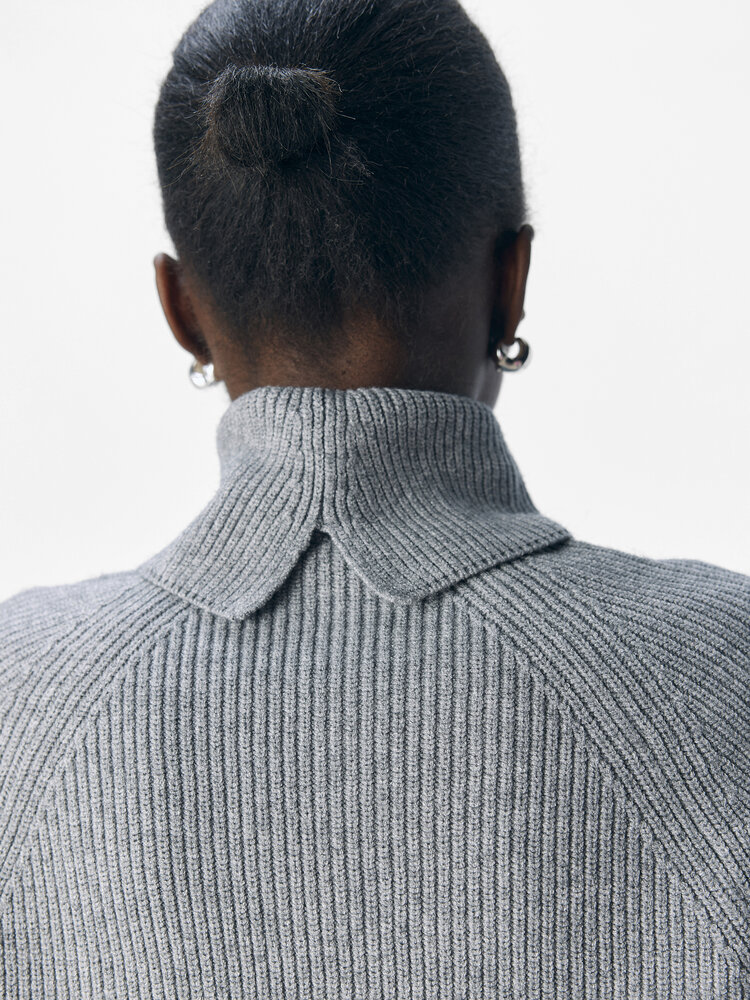 Object Object | Sweater Viola grey melange NOOS