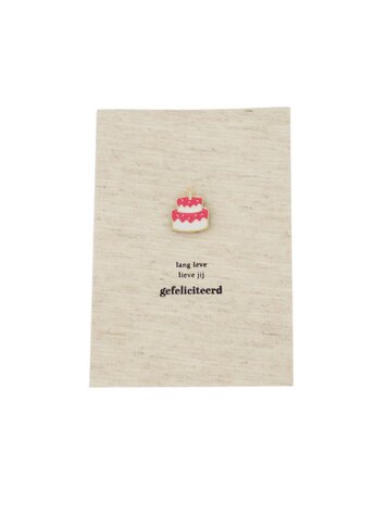 Zusss Zusss | Wenskaart magneet taart