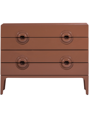 WOOOD Woood | Ladekast Merge oud roze