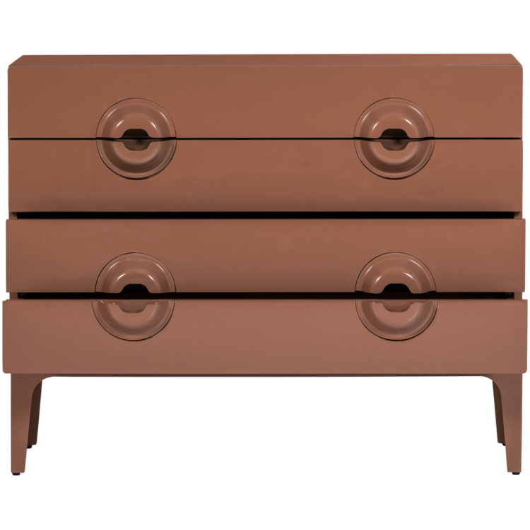 WOOOD Woood | Ladekast Merge oud roze