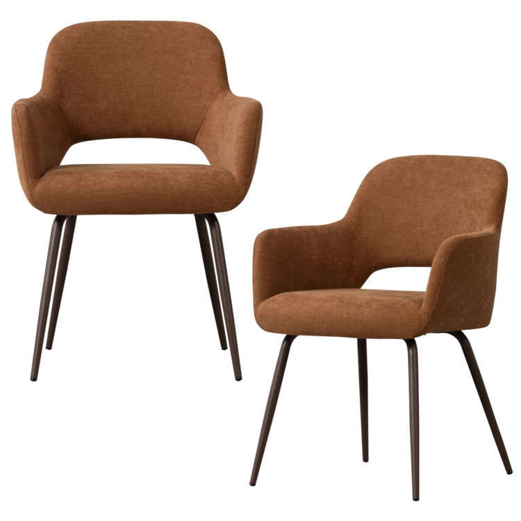 WOOOD Woood | Eetkamerstoel Jenny bruin