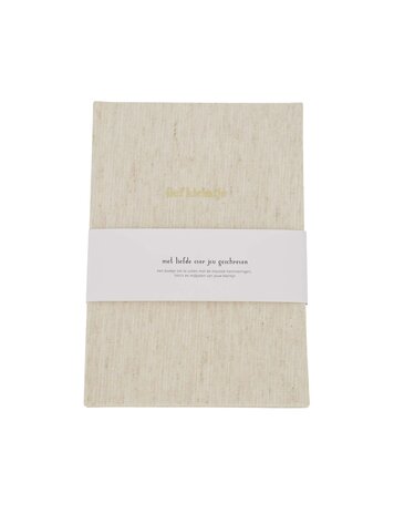 Zusss Zusss | Herinneringenboekje linnen