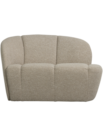 WOOOD Woood | 2-zits bankje Mojo links boucle beige