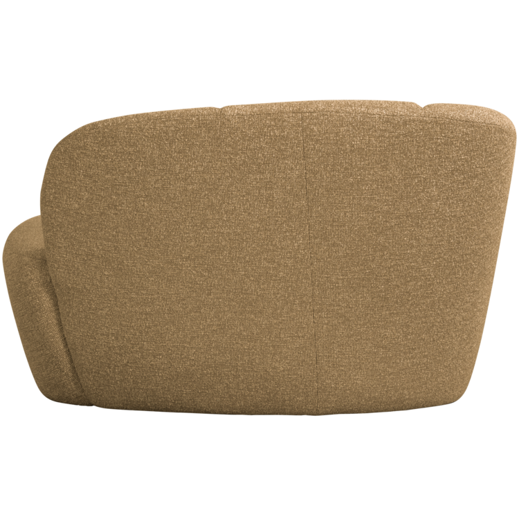 WOOOD Woood | 2-zits bankje Mojo boucle geel/bruin