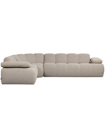 WOOOD Woood | Hoekbank links Mojo boucle beige