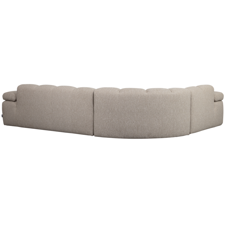WOOOD Woood | Hoekbank links Mojo boucle beige
