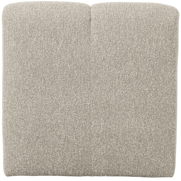 WOOOD Woood | (Eetkamer)bankje Mojo met rugleuning 84cm boucle beige