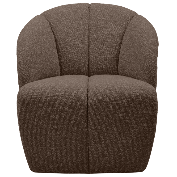 WOOOD Woood | Mojo draaifauteuil boucle bruin