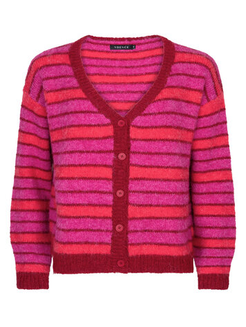 Ydence Ydence | Cardigan Ginny fuchsia/red