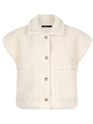 Ydence Ydence | Gilet Rejou ecru