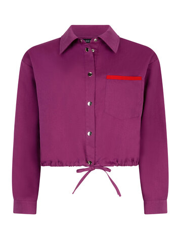 Ydence Ydence | Blouse Kess fuchsia/purple/red