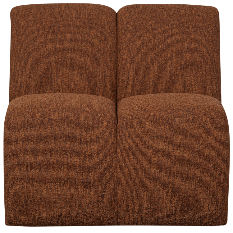 WOOOD Woood | Mojo 1-zits boucle roest/bruin