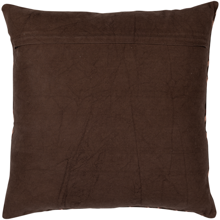 WOOOD Woood | Kussens Aziz set van 3 velvet bruin/naturel