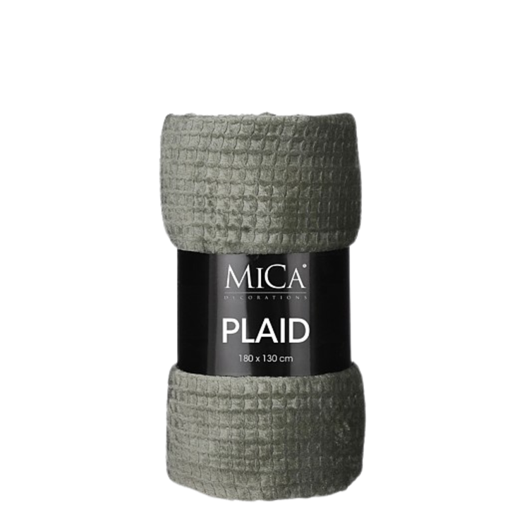 Stijl28 | Plaid Joanne groen 180x130cm