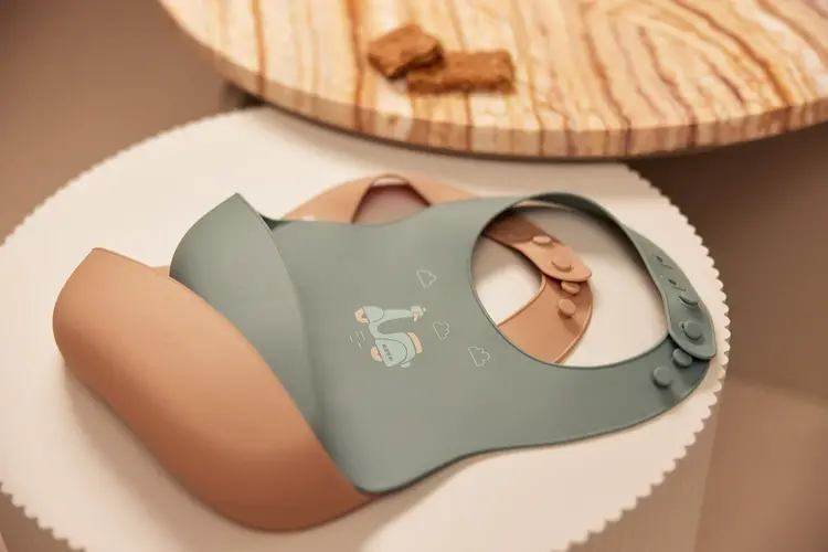 Jollein Jollein | Slab siliconen on the go 2-pack