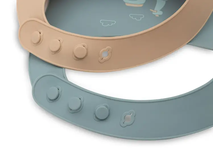 Jollein Jollein | Slab siliconen on the go 2-pack