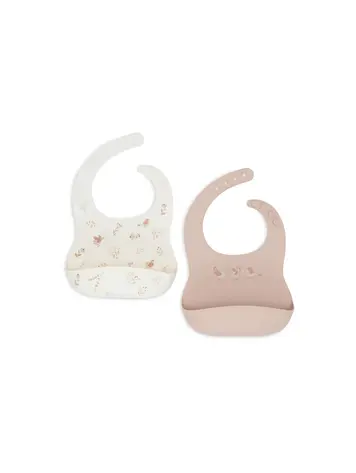 Jollein Jollein | Slab siliconen lovely birds2-pack