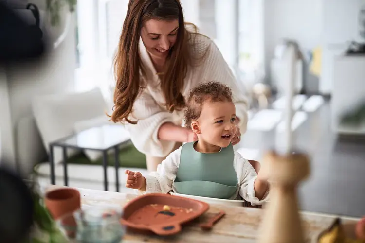 Jollein Jollein | Slab siliconen ash green