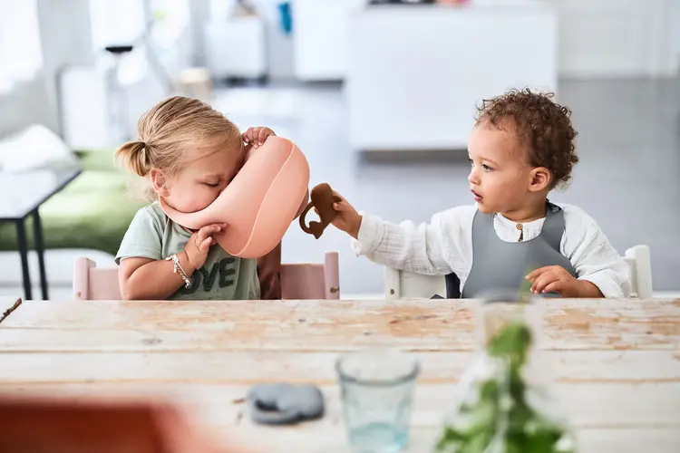 Jollein Jollein | Slab siliconen pale pink