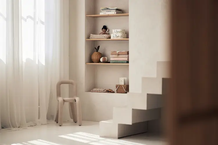 Jollein Jollein | Stoffen speelbal ivory/biscuit