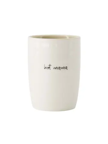 Zusss Zusss | Koffiemok hot mama wit/zand/zwart