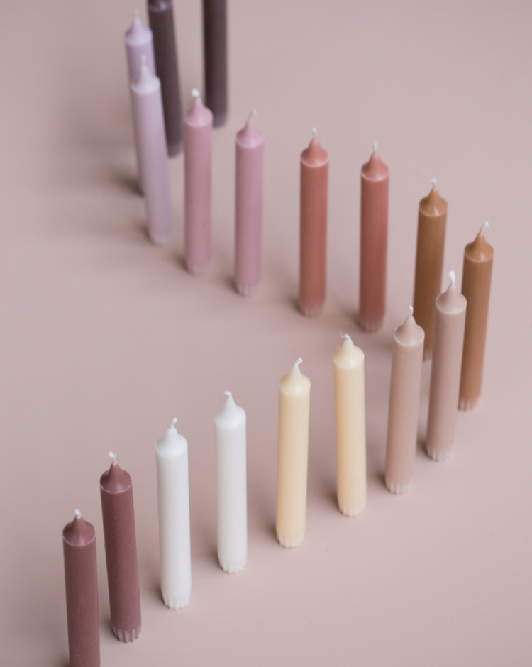 Rustik Lys Rustiklys | Dinerkaars 18 cm oudroze