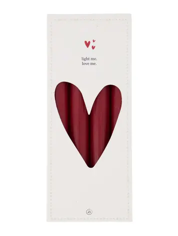 Zusss Zusss | Set van 4 rustieke kaarsen 20cm port