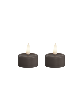Deluxe Homeart Deluxe Homeart | LED theelicht mokka | 2stuks