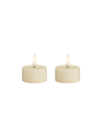 Deluxe Homeart Deluxe Homeart | LED theelicht creme | 2stuks